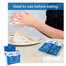 Load image into Gallery viewer, Clinell Antibacterial Hand Wipes (Individually Wrapped) – Pack of 100 - Image #6
