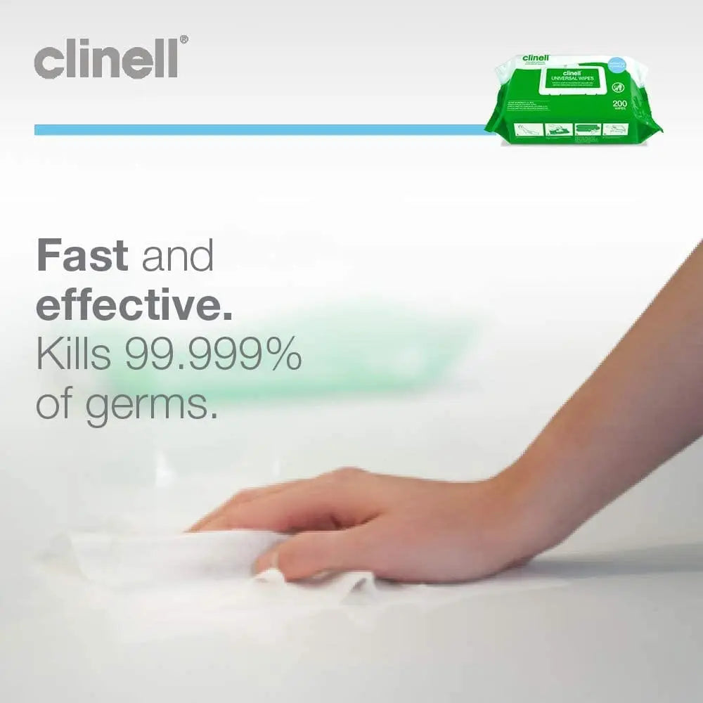 Clinell Universal Wipes 200 - Image #2
