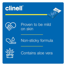 Load image into Gallery viewer, Clinell Antibacterial Hand Wipes (Individually Wrapped) – Pack of 100 - Image #9
